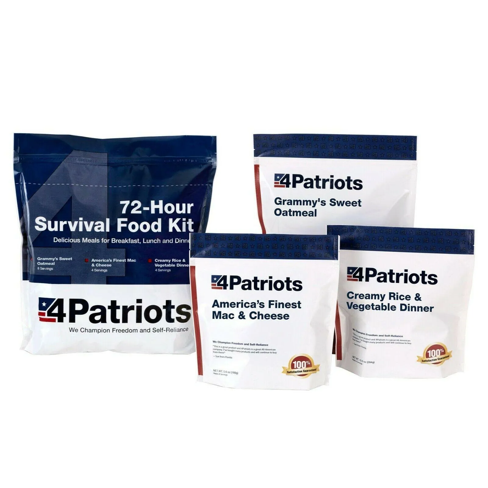 72-Hour Emergency Food Survival Supply Kit 16 Servings