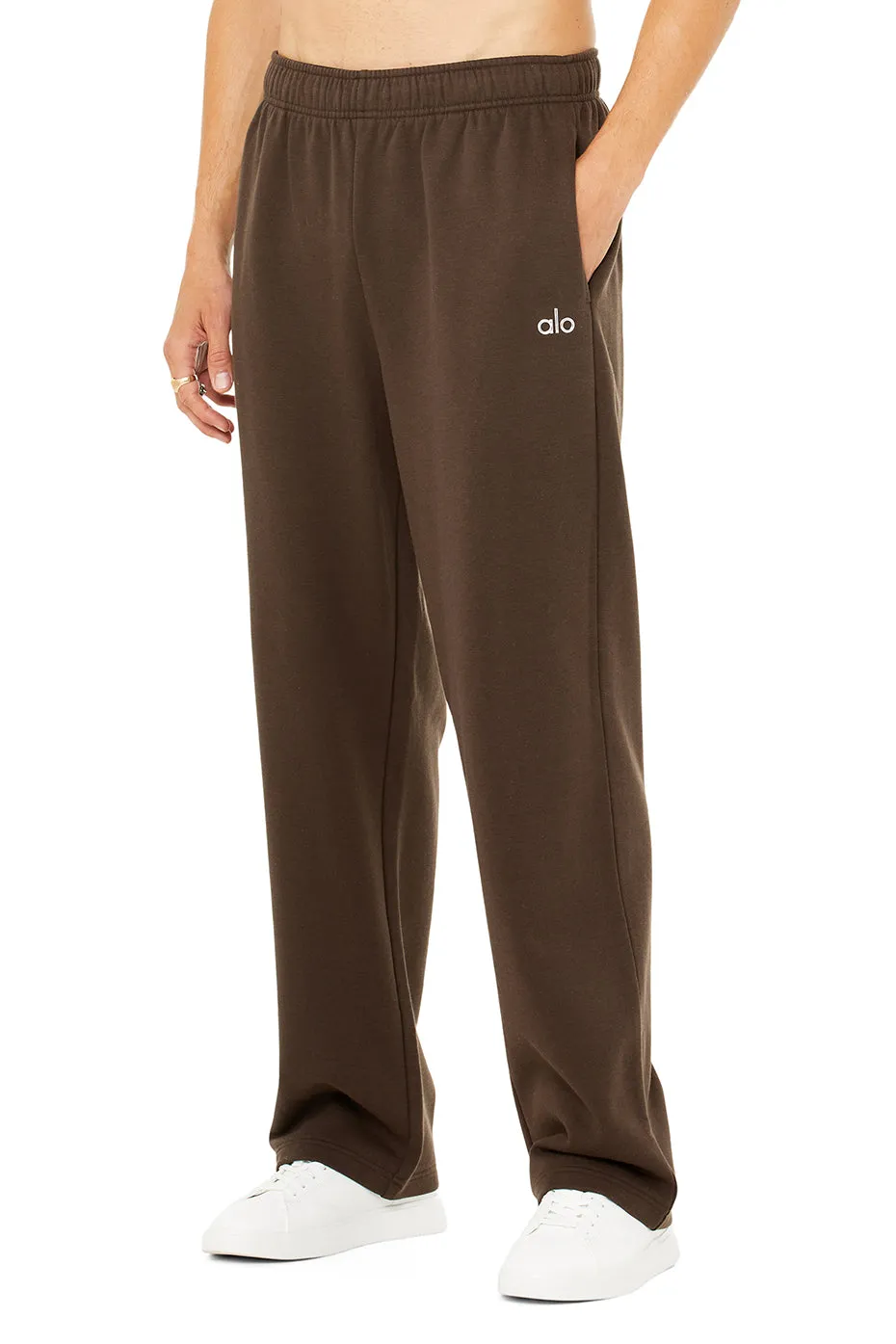 Accolade Straight Leg Sweatpant - Espresso