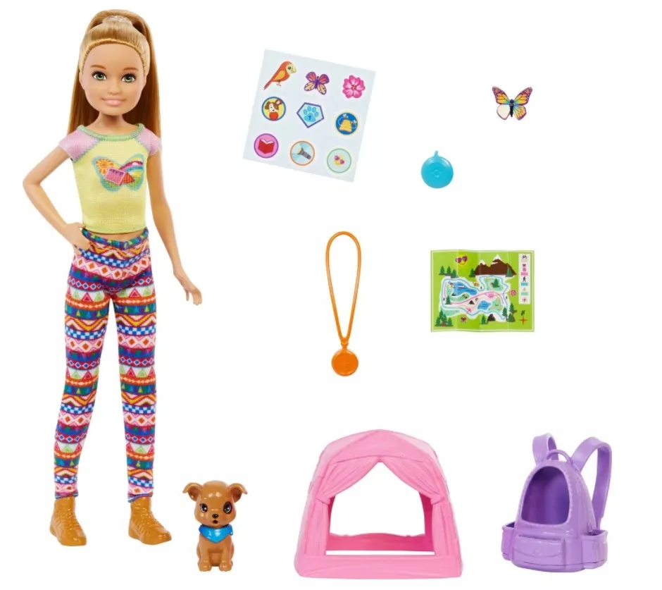 Barbie It Takes Two Stacie Camping Playset