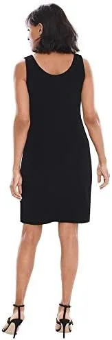 Chico's Women's Travelers Classic Convertible-Neckline Dress, 0 (4/6-S), Black