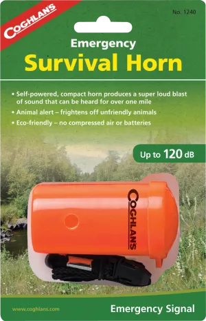 Coghlan's Emergency Survival Horn