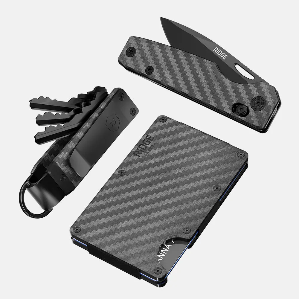 Daily Survival Kit - Carbon Fiber 3k