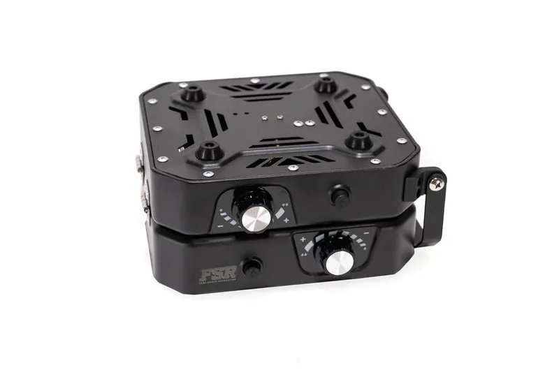 FSR Portable 2 Burner Camp Stove & Wind Screen