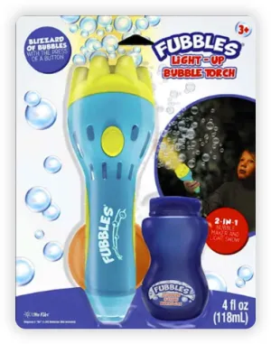 Fubbles Light-Up Bubble Torch - Outdoor Toys for Kids