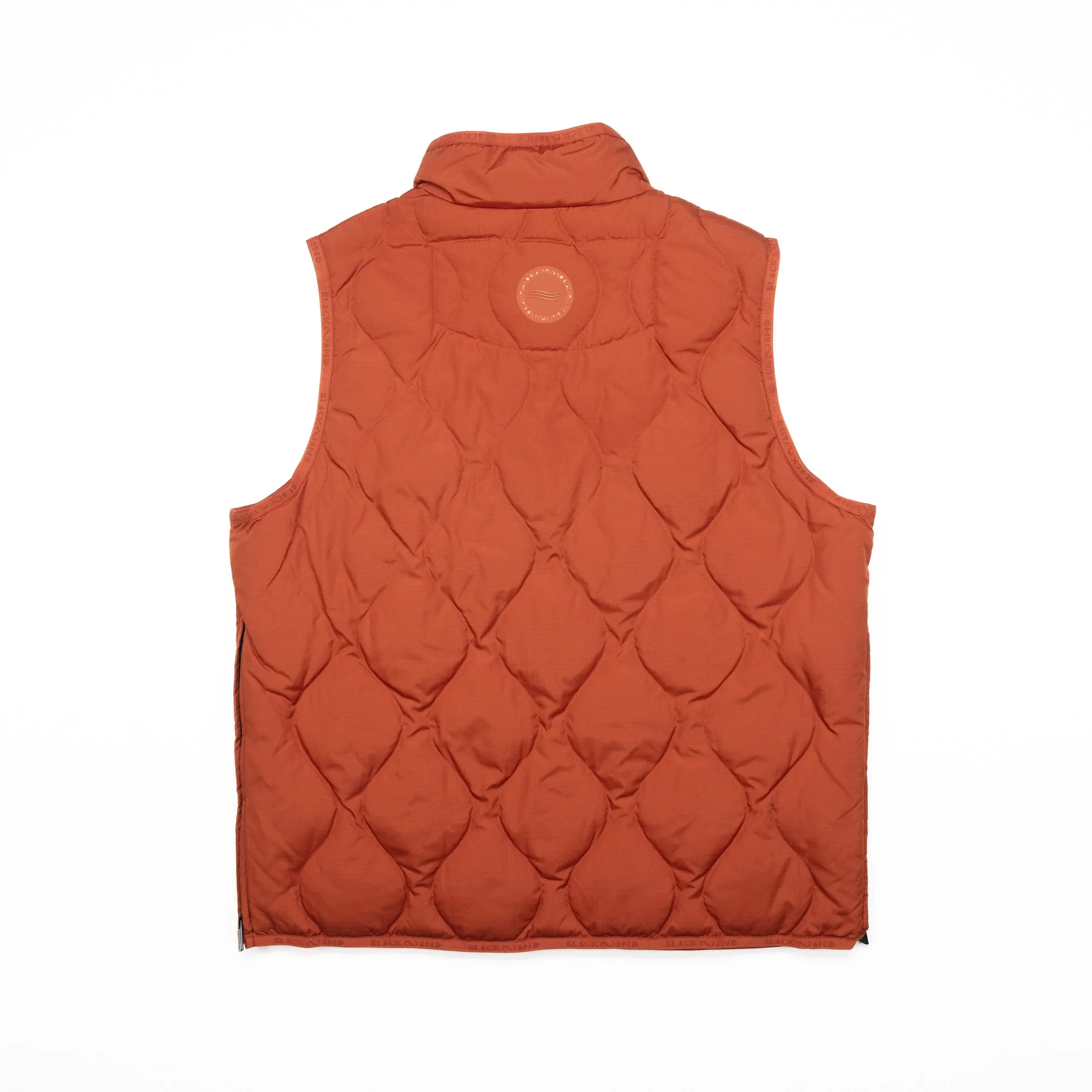 Insulated Vest in Dark Orange