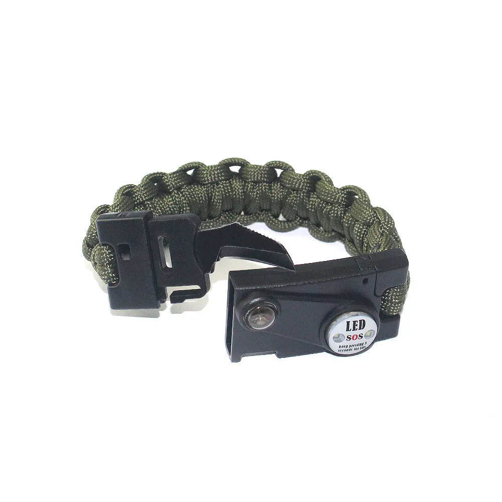 Multifunctional Survival Bracelet - Tactical Emergency Gear Kit