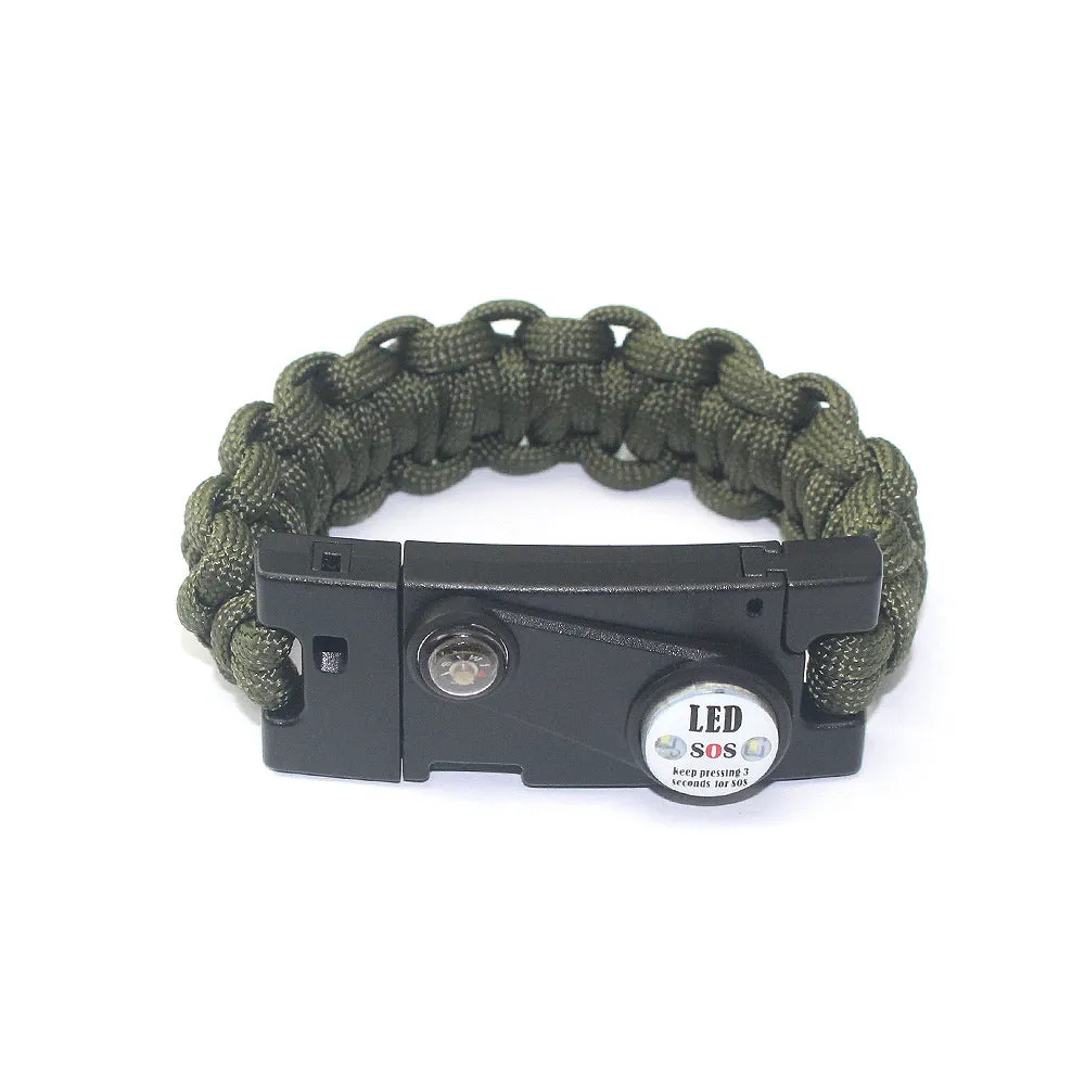 Multifunctional Survival Bracelet - Tactical Emergency Gear Kit