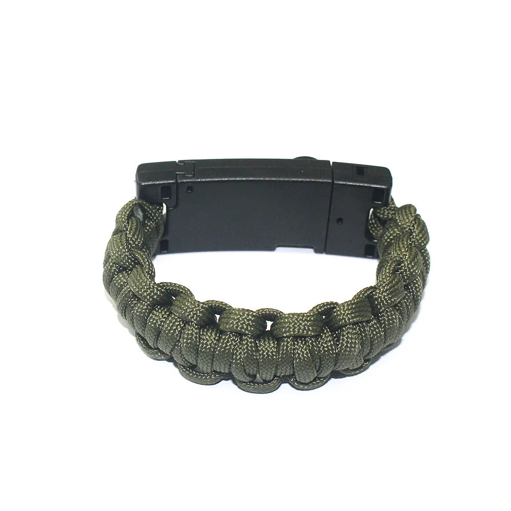 Multifunctional Survival Bracelet - Tactical Emergency Gear Kit