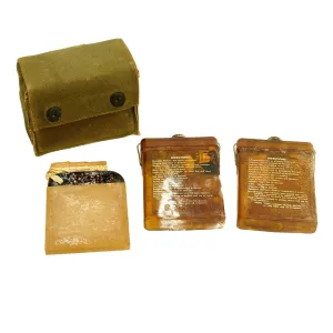 Original U.S. WWII Army Air Corps Emergency Sustenance Type E-17 Kit - Unissued