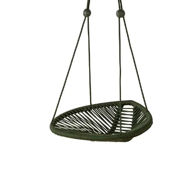 Outdoor Furniture Braided & Rope Swing - Folhian