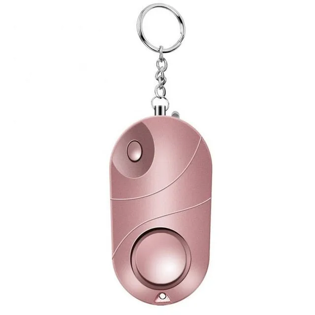 Personal Flashing Alarm Keychain