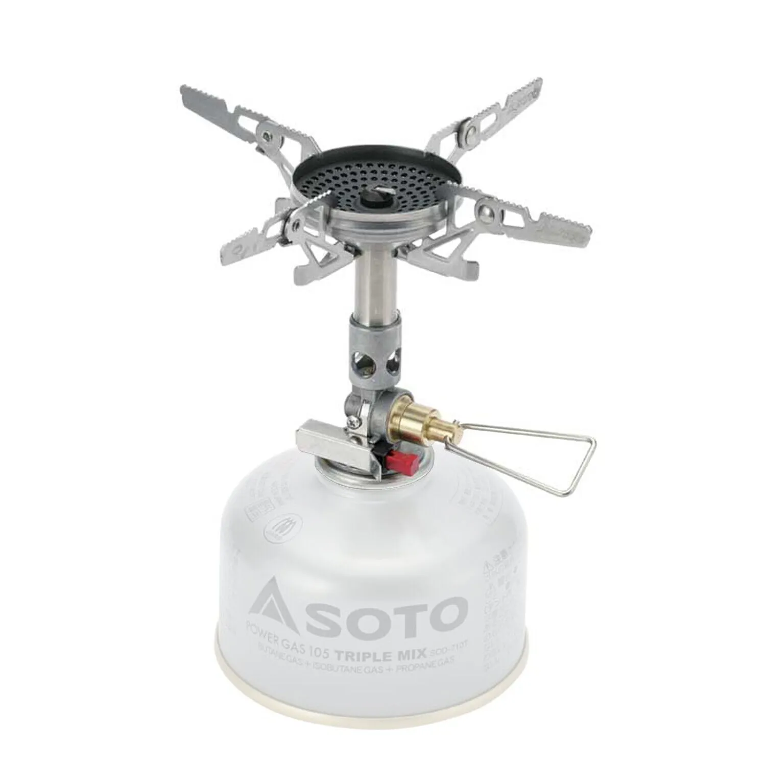 SOTO WindMaster Stove with Micro Regulator and 4Flex Pot Support