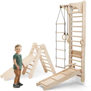 Swedish Ladder Set   Swing Gym 3in1   Slide Board   Triangle Ladder