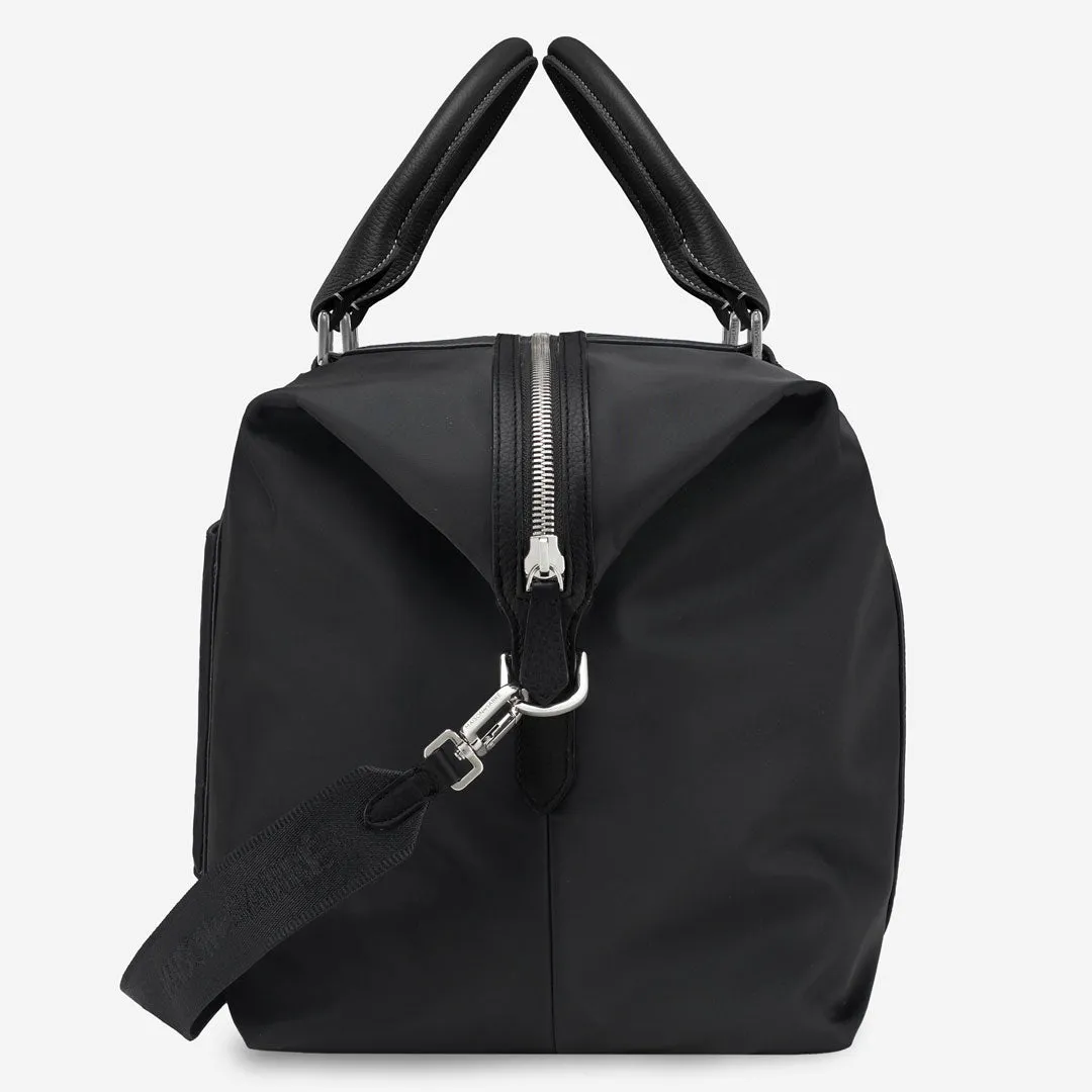 The Resilon™ Nylon Duffle Bag - Black Caviar