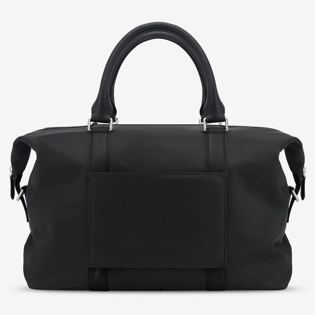 The Resilon™ Nylon Duffle Bag - Black Caviar