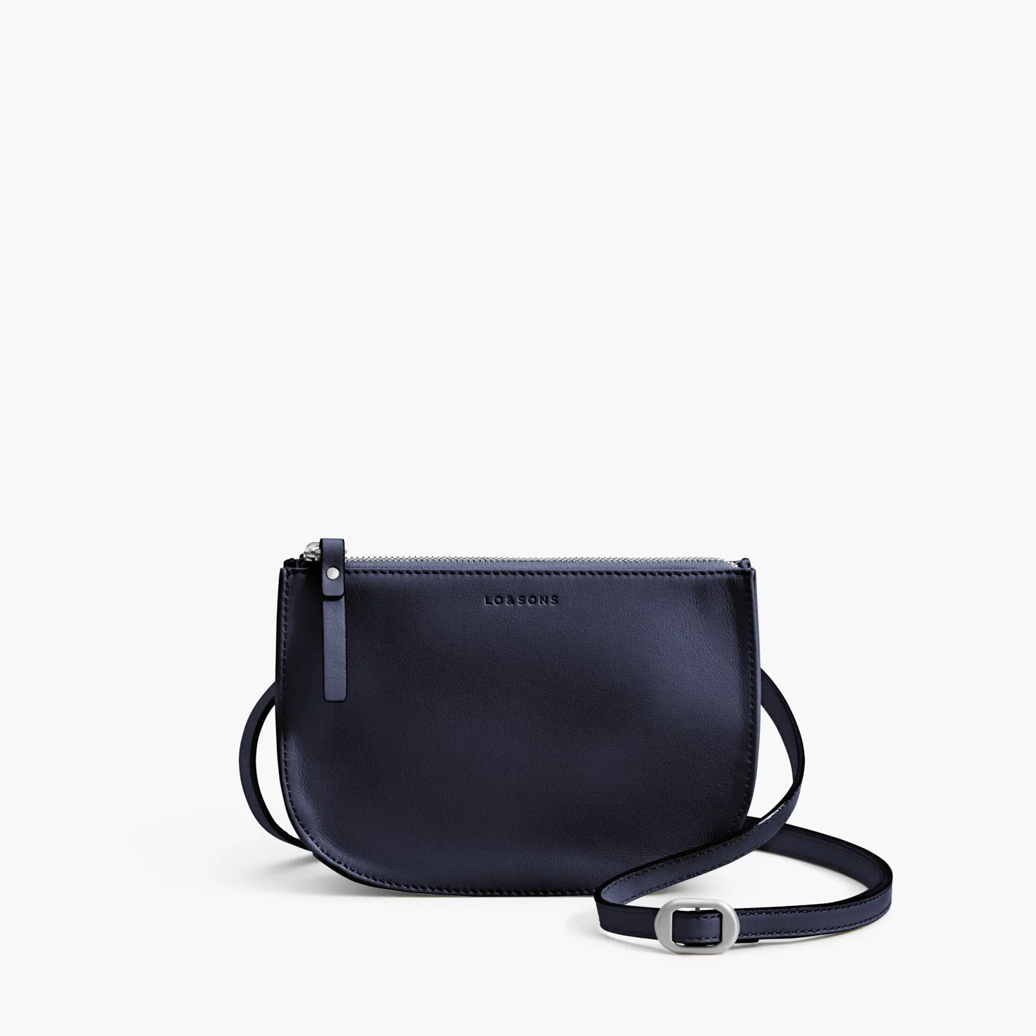 The Waverley 2 - Nappa Leather - Deep Navy / Silver / Azure