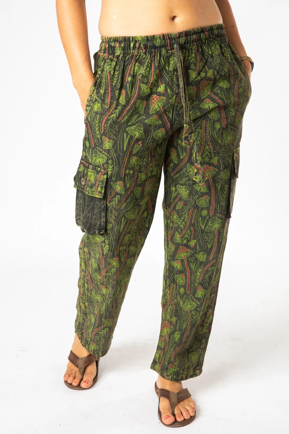 Woodland Festival Unisex Mushroom Pants